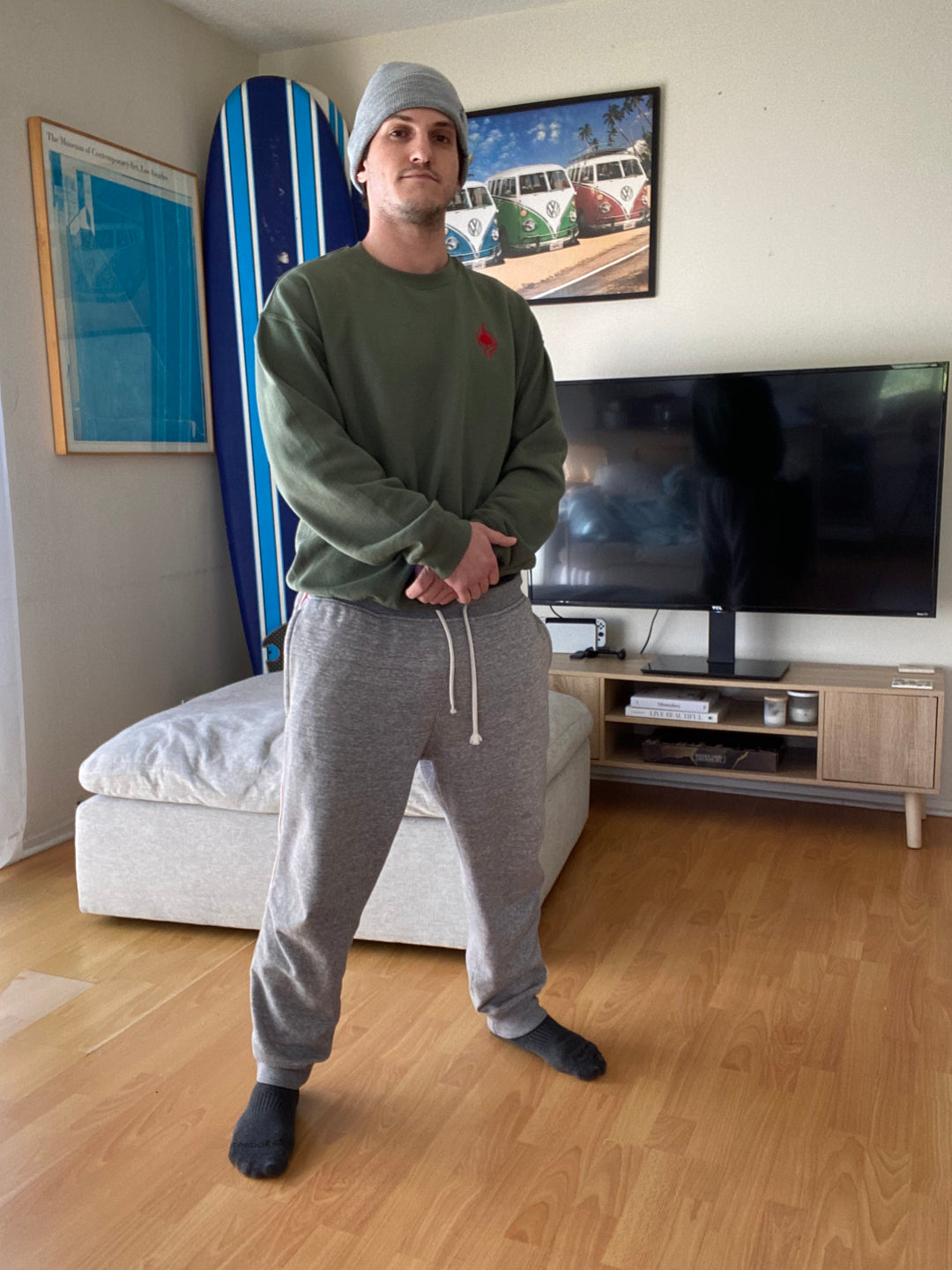 Green & Red Jamin Fitness Sweatshirt