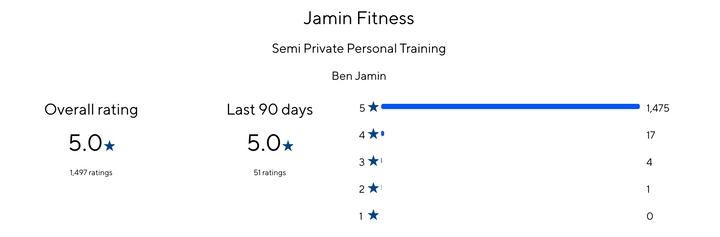 Jamin Fitness App