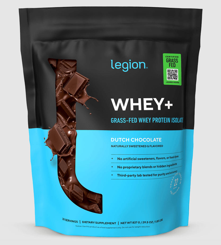 Back, Shoulders & Hips — 4-Week Training Program Includes Free 30-Serving Bag of Legion Protein Powder + App Access