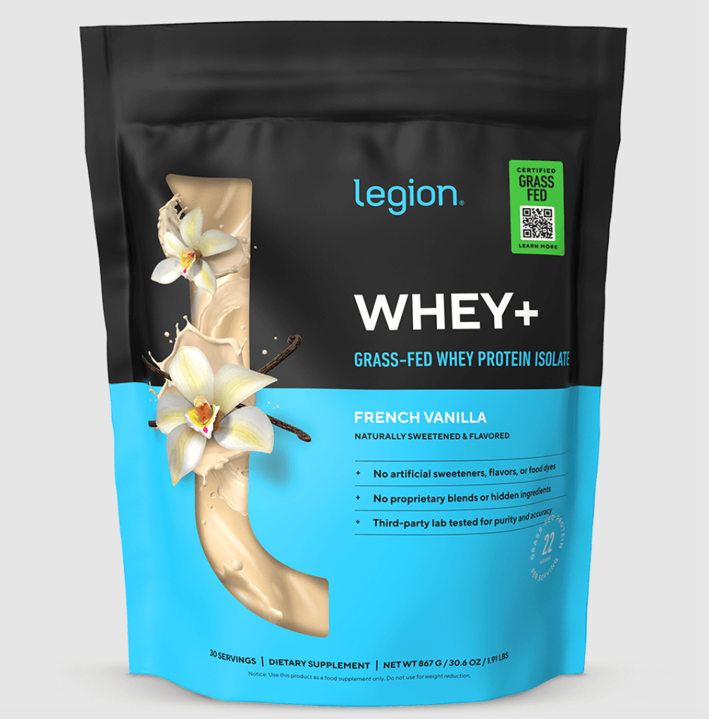 Back, Shoulders & Hips — 4-Week Training Program Includes Free 30-Serving Bag of Legion Protein Powder + App Access