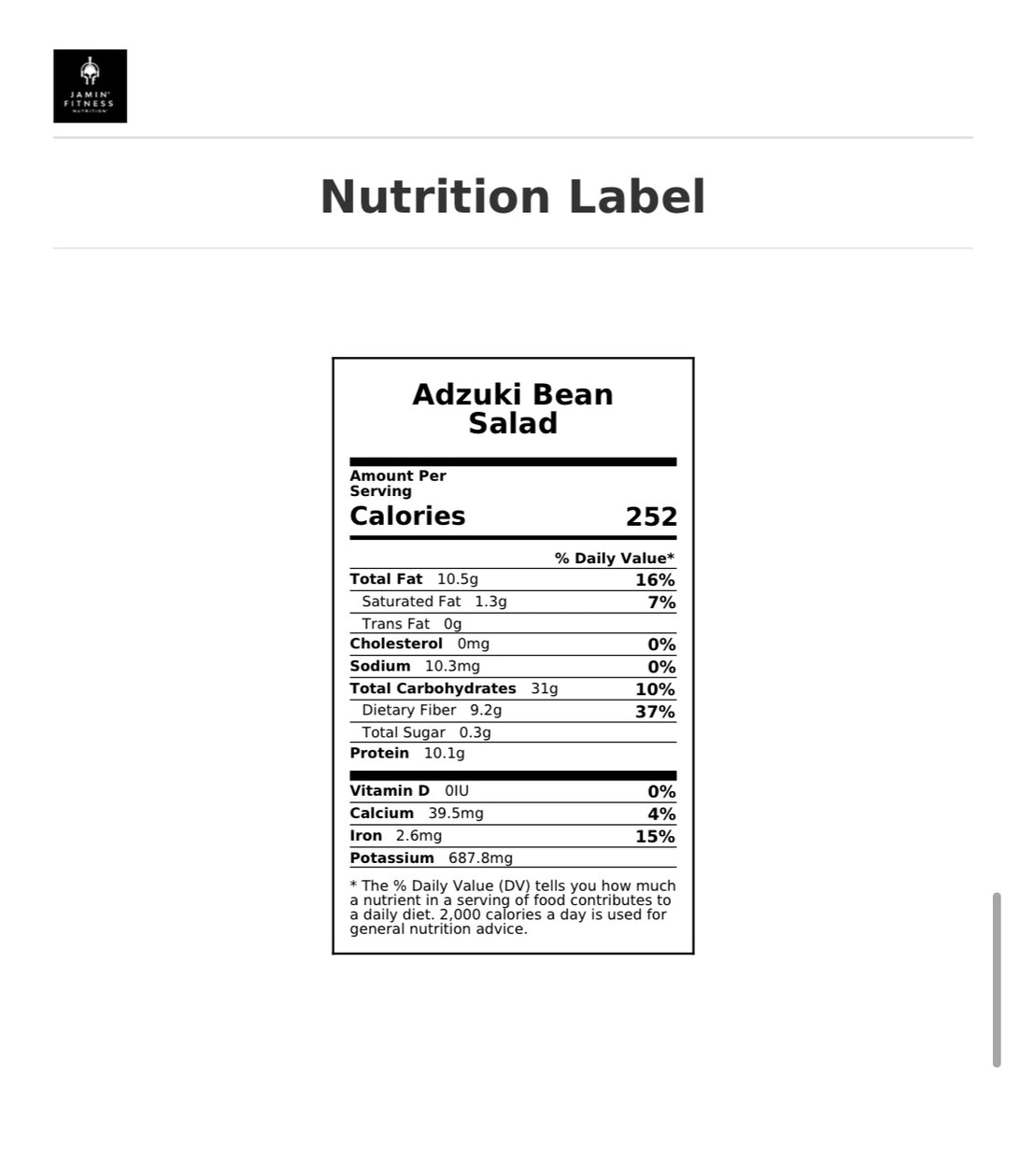 Meal Plans
